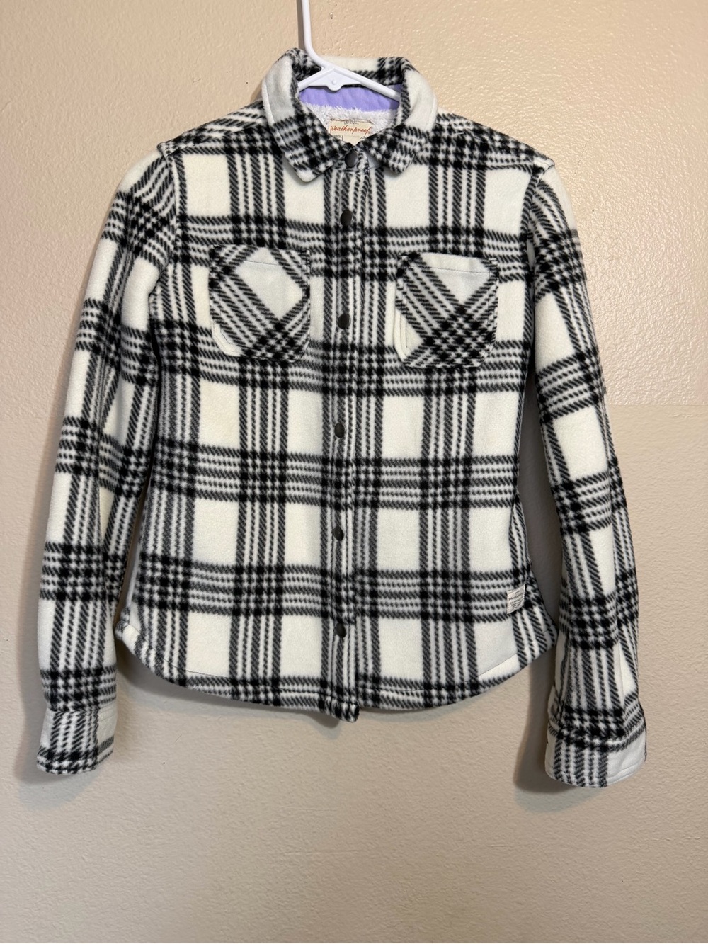 Weatherproof Vintage Youth Girl Shirt Jacket 14/16 L